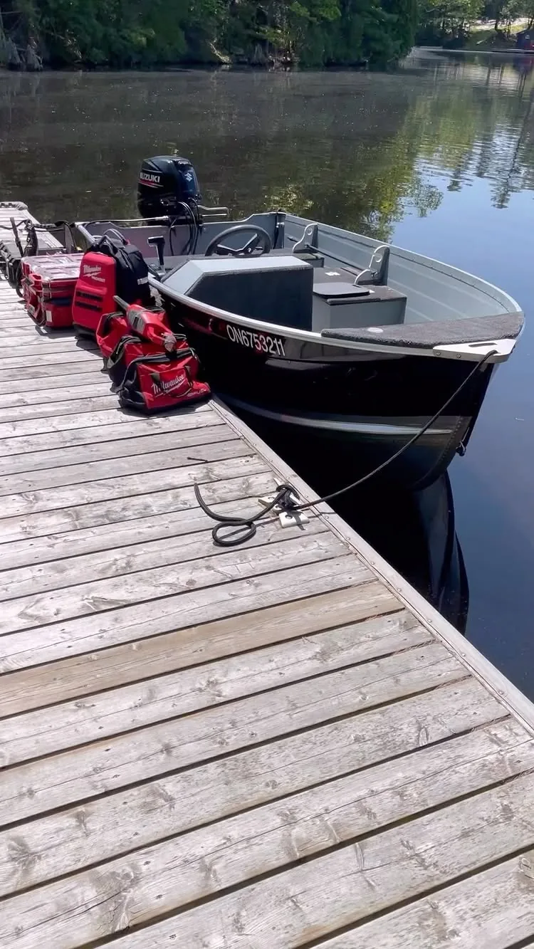 Starlink on a Boat, video