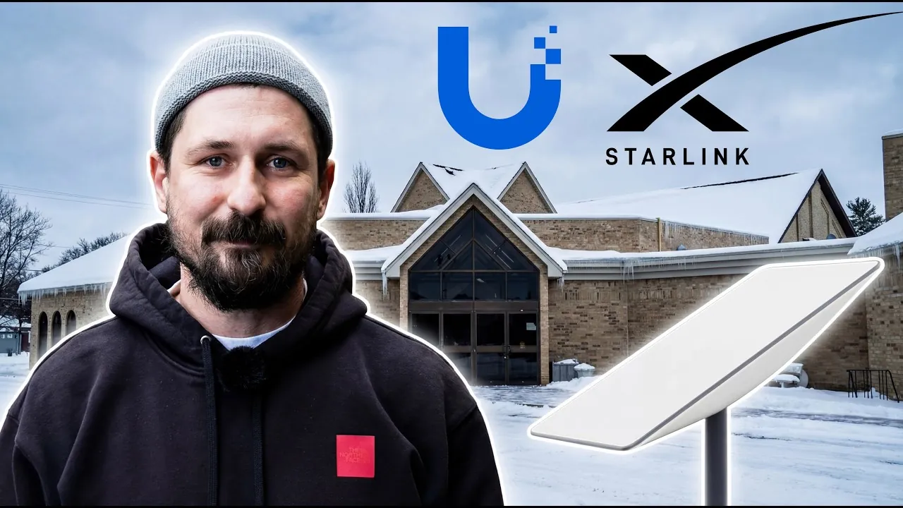 How We Built a Professional Network with Starlink Gen 3, video