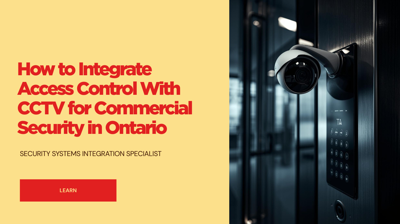 How to Integrate Access Control With CCTV for Commercial Security in Ontario