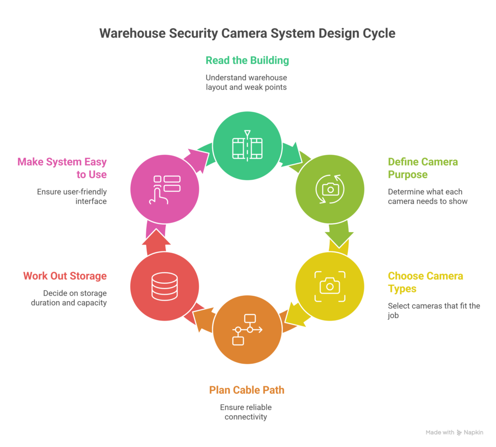 How to Design a Security Camera System for a Warehouse: Step-by-Step