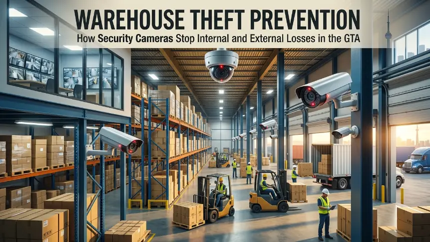 Warehouse Theft Prevention: How Security Cameras Stop Internal and External Losses in the GTA